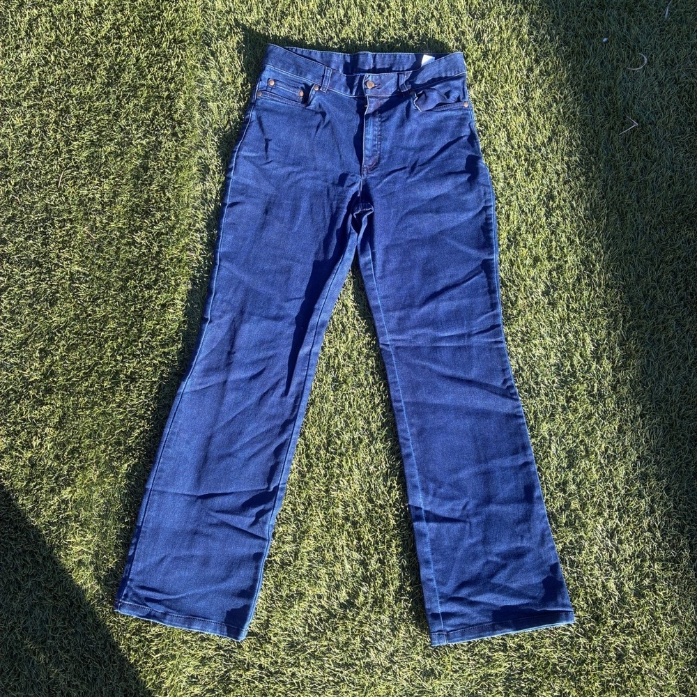 Women with Control Size 8 30x31 Dark Wash Jean Jeggings Blue Stretch Fit Denim